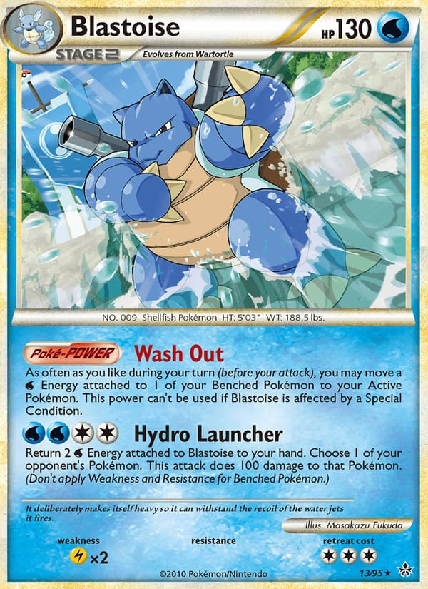 Blastoise, HGSS Promos · 13/95