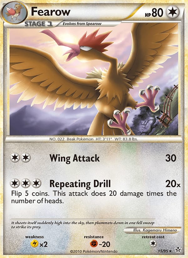 Fearow, Unleashed · 15/95