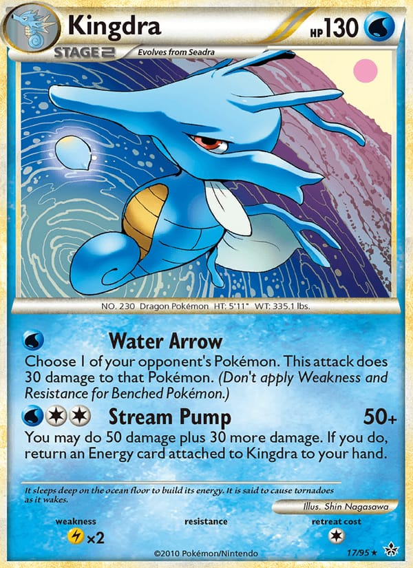 Kingdra, Unleashed · 17/95
