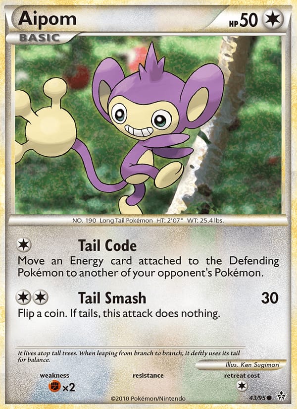 Aipom, Unleashed · 43/95