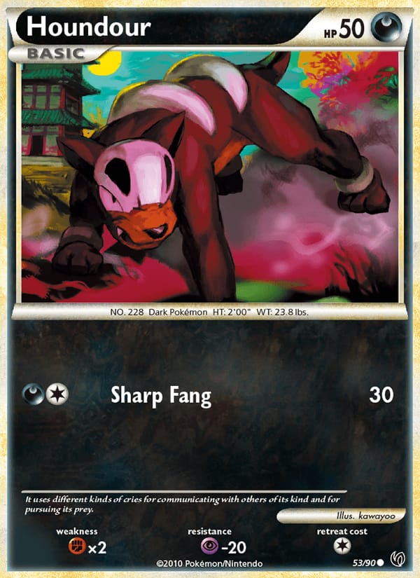 Houndour, Undaunted · 53/90