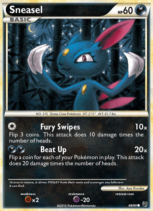 Sneasel, Undaunted · 68/90