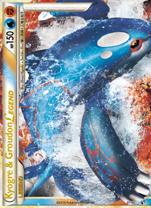 Kyogre & Groudon Legend, Undaunted · 87/90