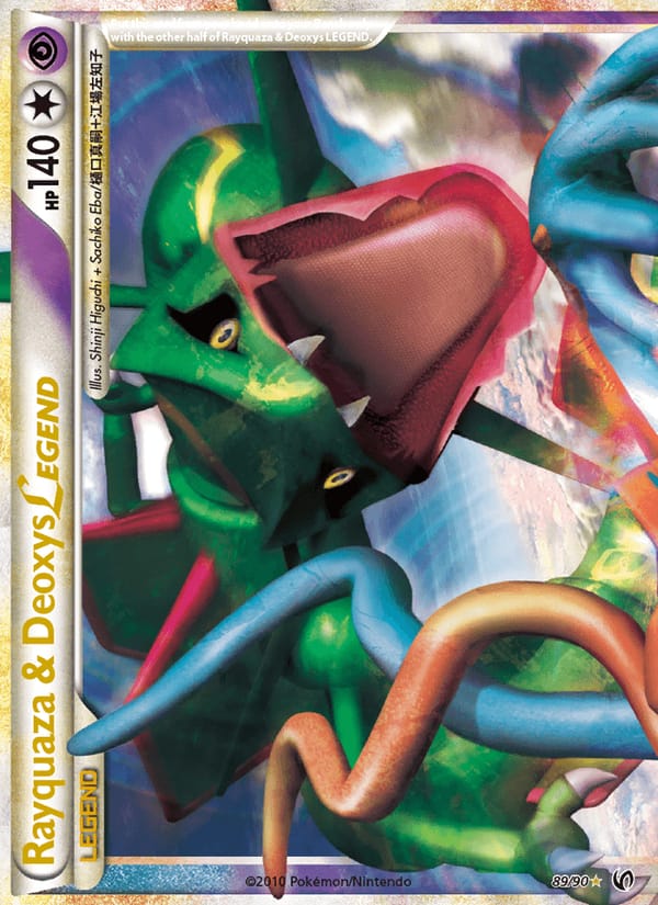 Rayquaza & Deoxys Legend, World Championship Decks · 89/90