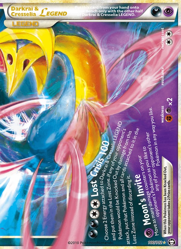 Darkrai & Cresselia Legend, Triumphant · 100/102
