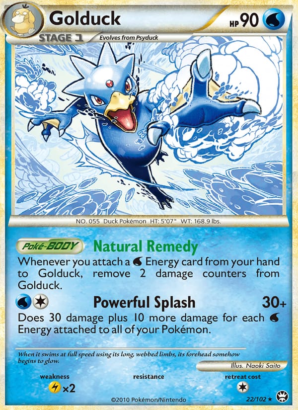 Golduck, Triumphant · 22/102