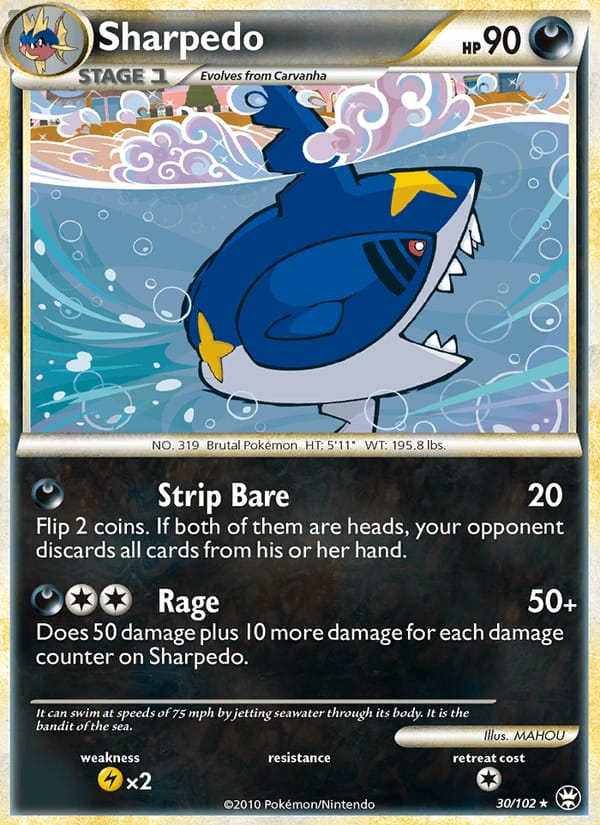 Sharpedo, Triumphant · 30/102