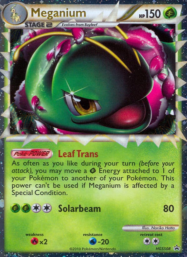 Meganium, HGSS Promos · HGSS08