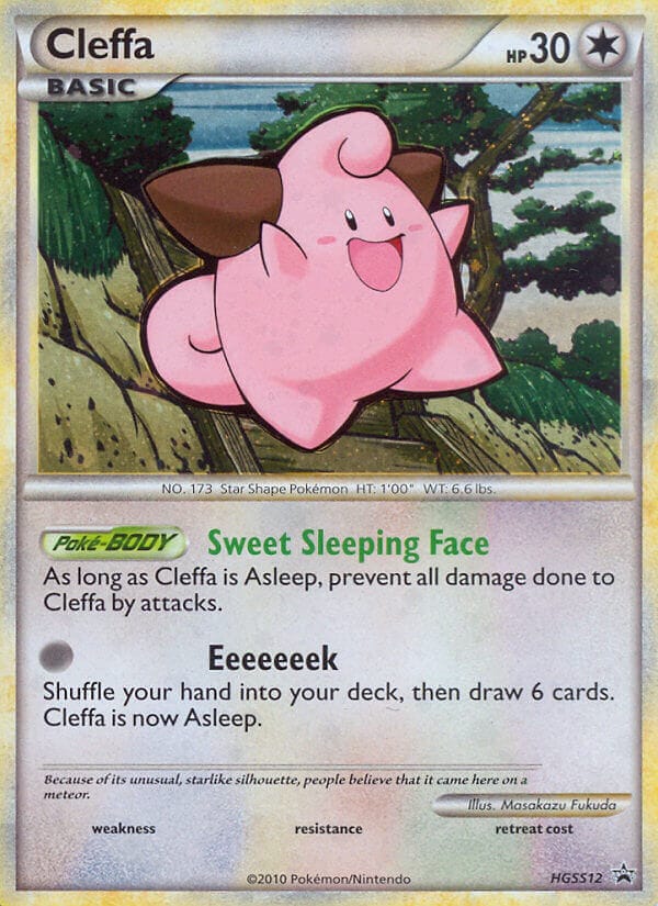 Cleffa, HGSS Promos · HGSS12