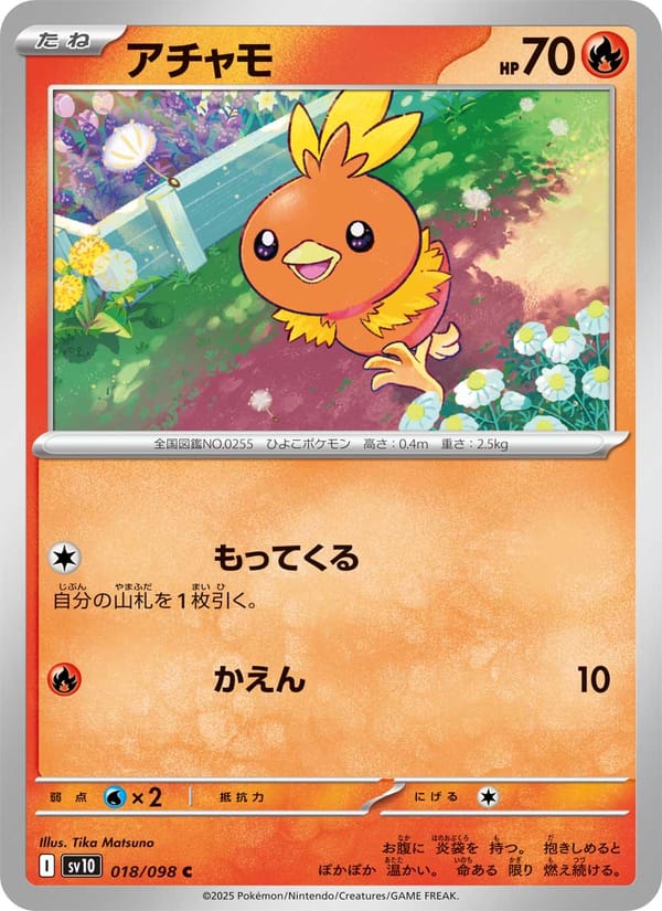 Torchic, SV10: The Glory of Team Rocket · 018/098