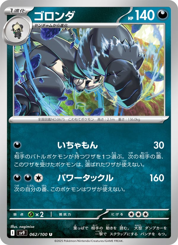 Pangoro, SV9: Battle Partners · 062/100