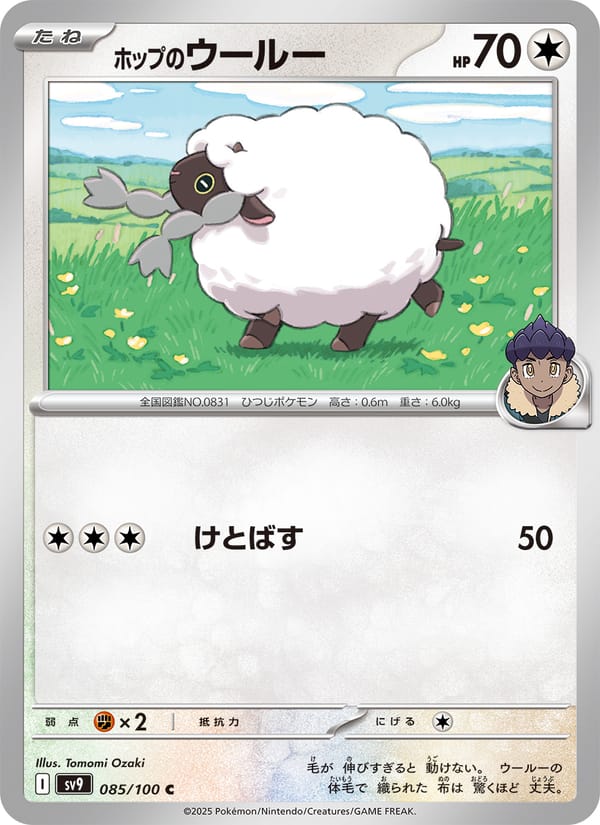 Hop's Wooloo, SV9: Battle Partners · 085/100