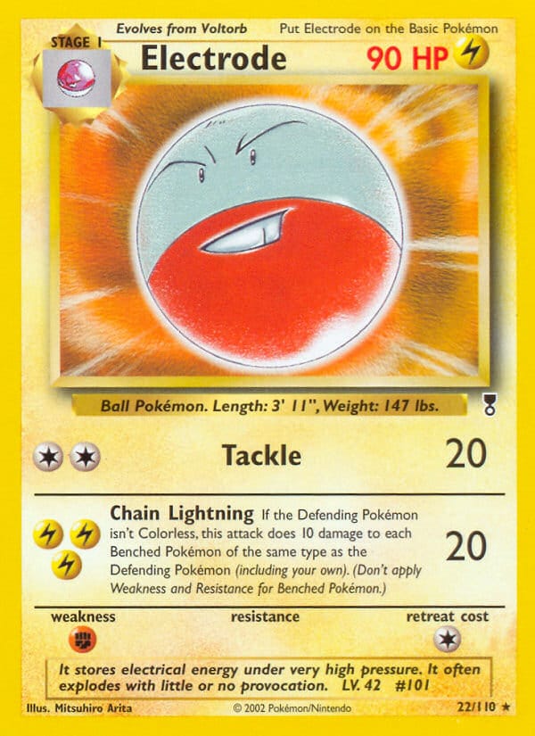 Electrode, Legendary Collection · 022/110