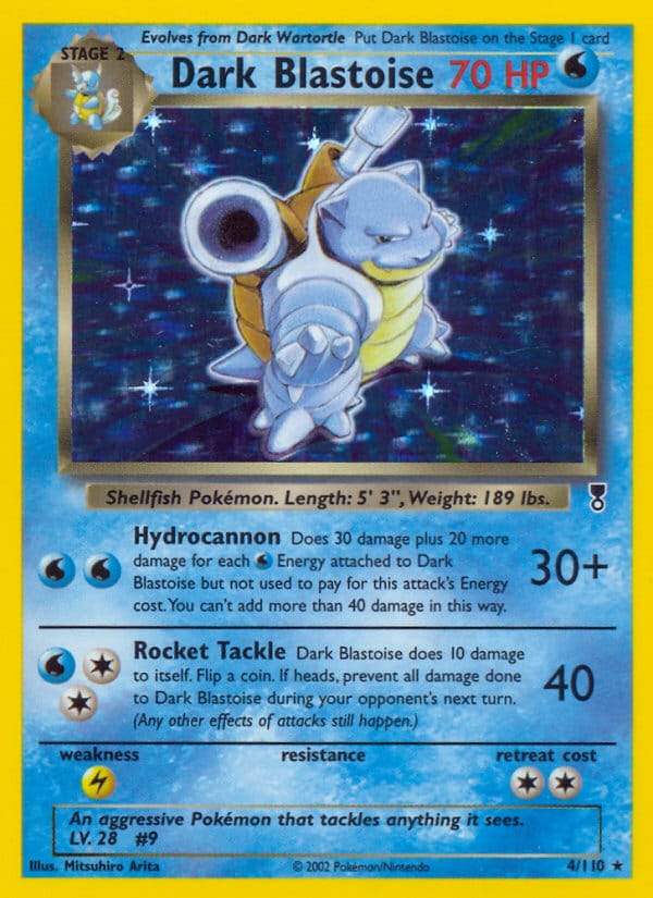 Dark Blastoise, Legendary Collection · 004/110