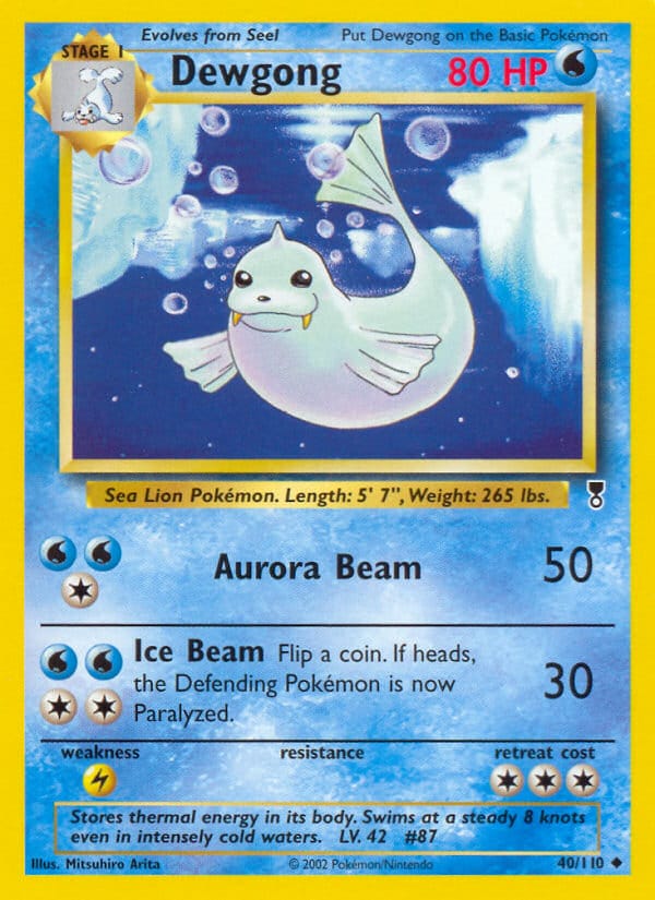 Dewgong, Legendary Collection · 040/110