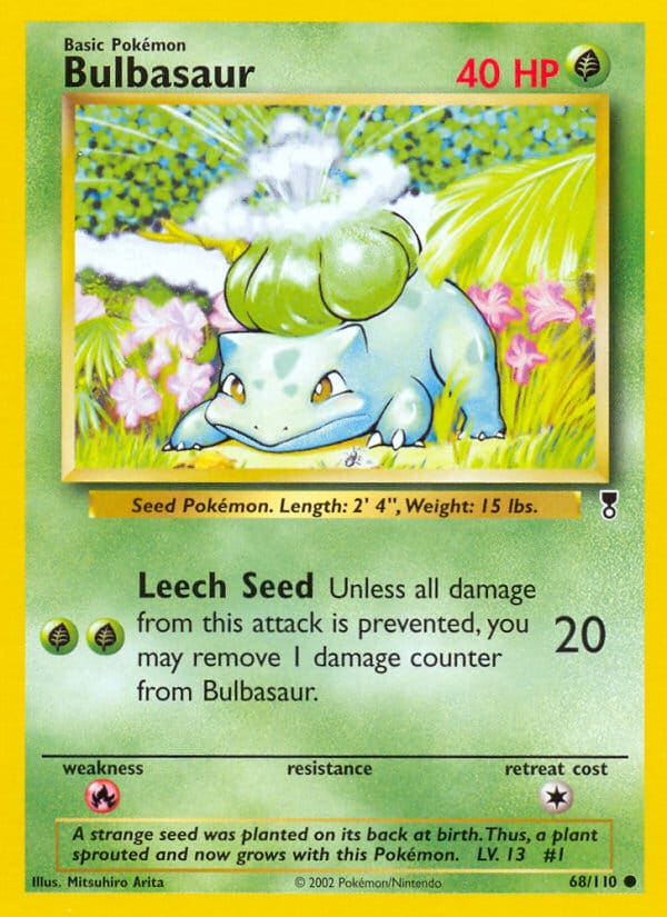 Bulbasaur, Legendary Collection · 068/110