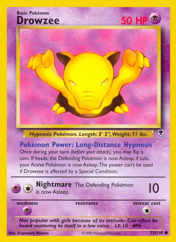 Drowzee, Legendary Collection · 073/110