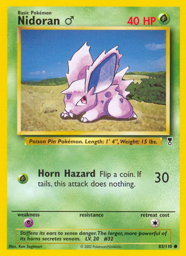 Nidoran M, Legendary Collection · 083/110
