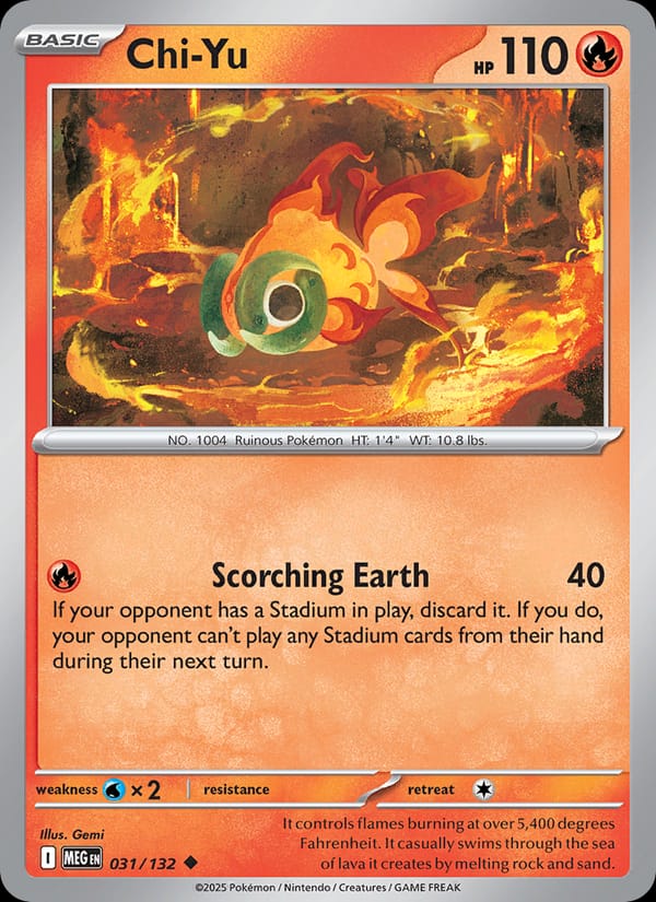 Chi-Yu, ME01: Mega Evolution · 031/132