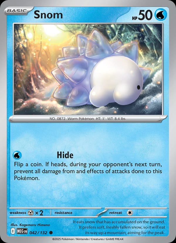 Snom, ME01: Mega Evolution · 042/132