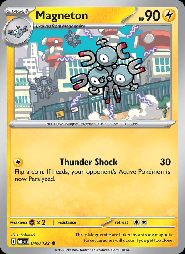 Magneton, ME01: Mega Evolution · 046/132
