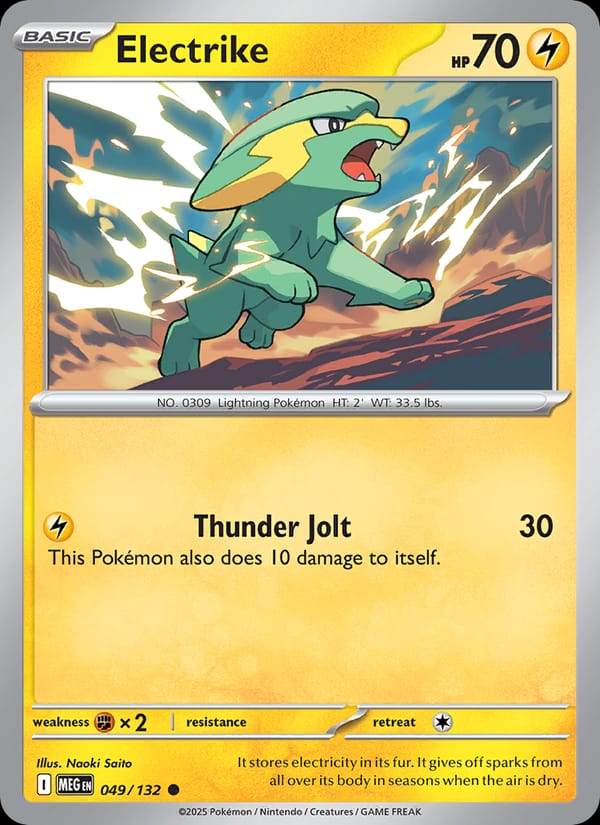 Electrike, ME01: Mega Evolution · 049/132