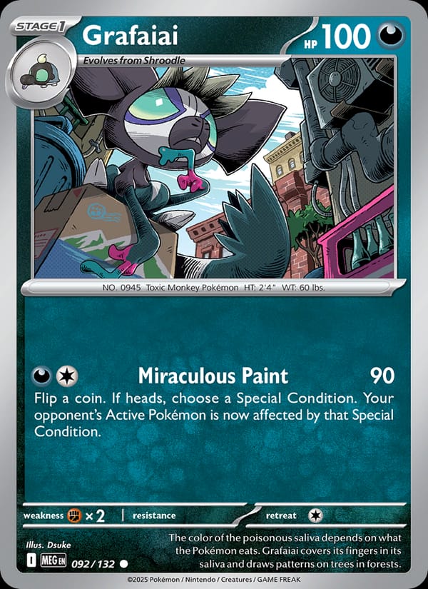Grafaiai, ME01: Mega Evolution · 092/132
