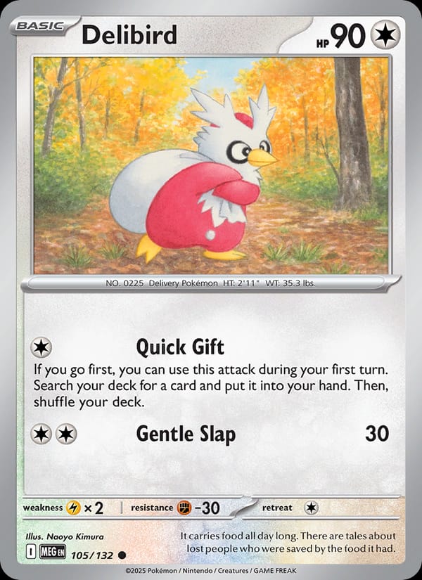 Delibird, ME01: Mega Evolution · 105/132