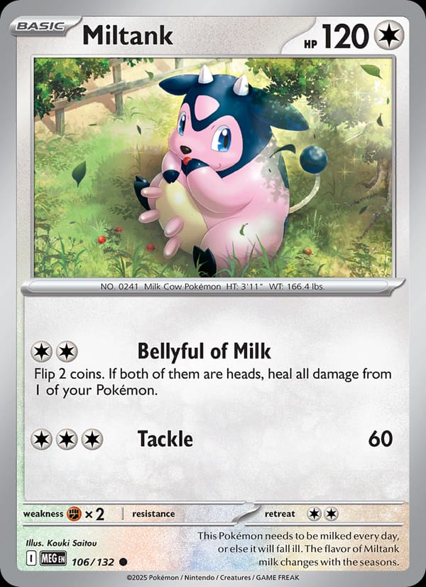 Miltank, ME01: Mega Evolution · 106/132