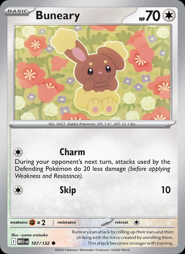 Buneary, ME01: Mega Evolution · 107/132
