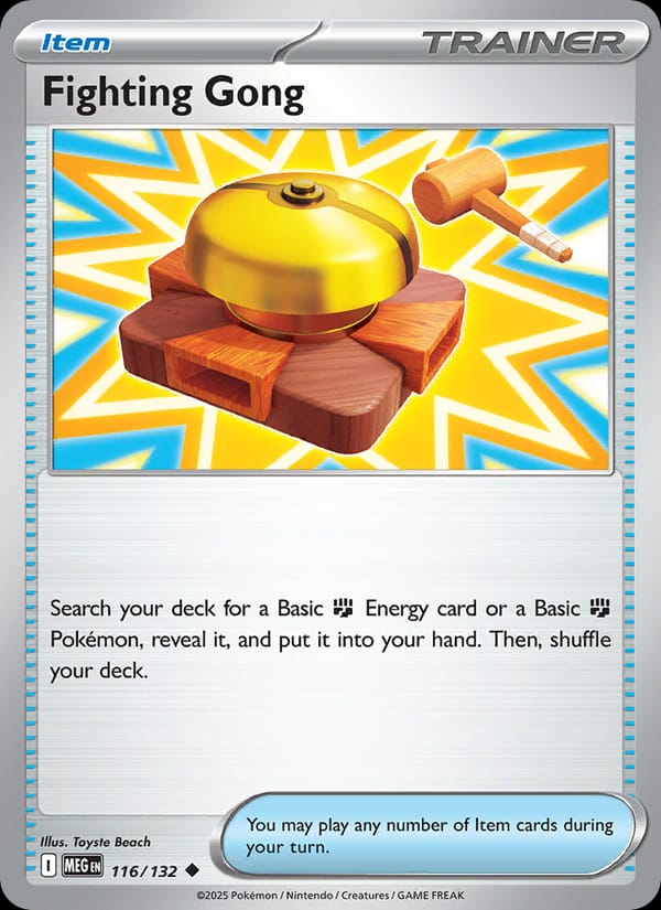 Fighting Gong, ME01: Mega Evolution · 116/132