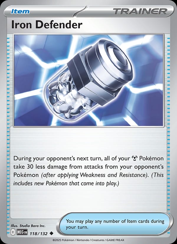 Iron Defender, ME01: Mega Evolution · 118/132
