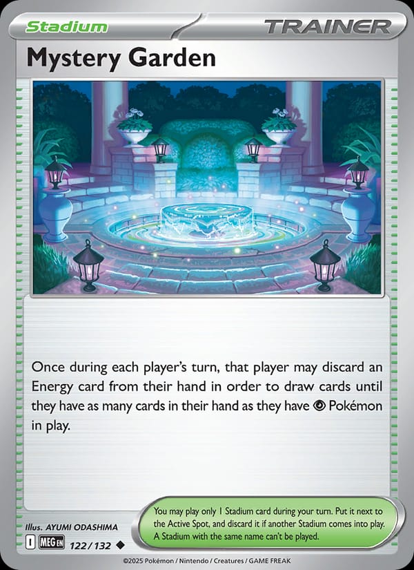 Mystery Garden, ME01: Mega Evolution · 122/132