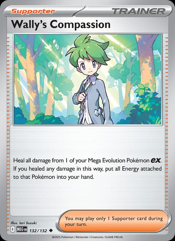 Wally's Compassion, ME01: Mega Evolution · 132/132