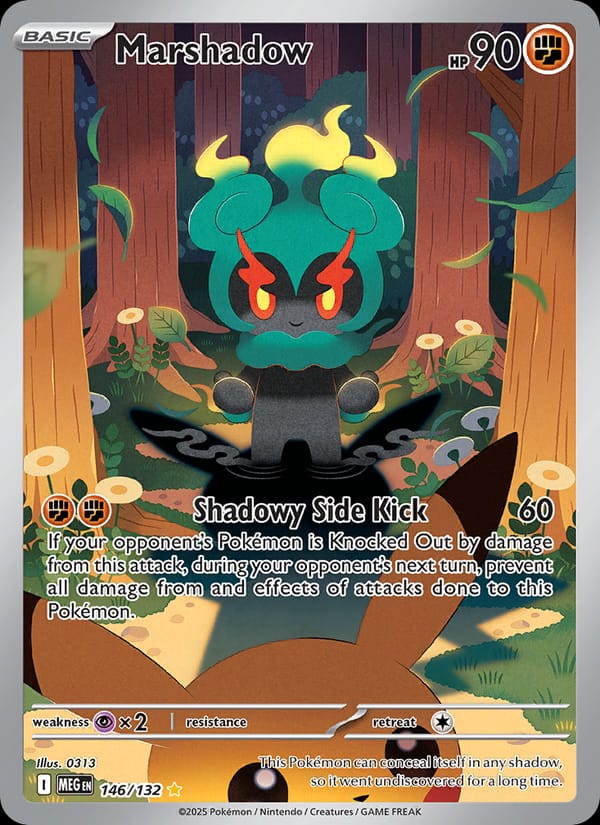 Marshadow, ME01: Mega Evolution · 146/132