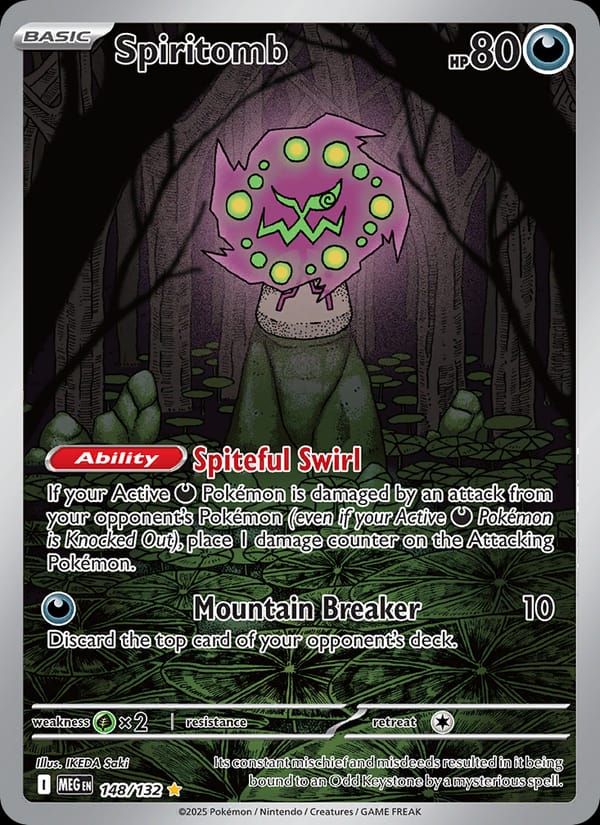 Spiritomb, ME01: Mega Evolution · 148/132