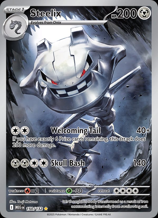 Steelix, ME01: Mega Evolution · 150/132