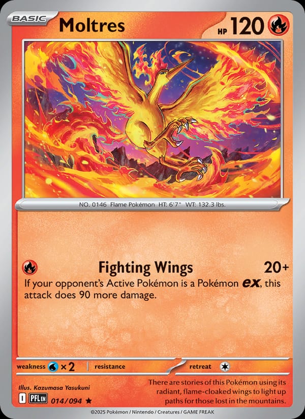 Moltres, ME02: Phantasmal Flames · 014/094