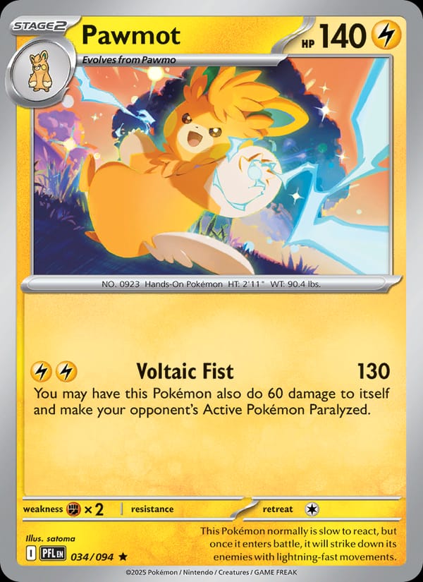 Pawmot, Blister Exclusives · 034/094