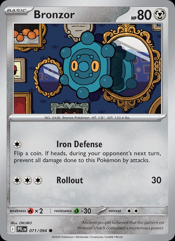 Bronzor, ME02: Phantasmal Flames · 071/094