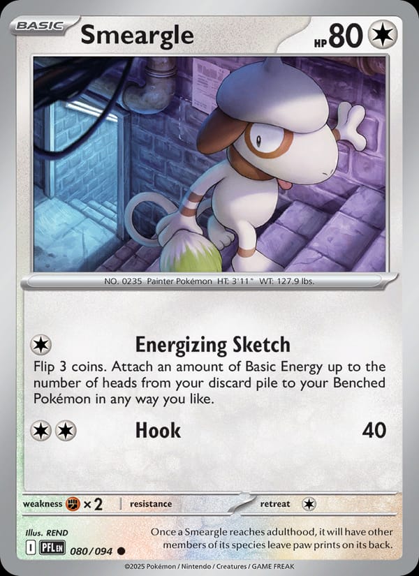 Smeargle, ME02: Phantasmal Flames · 080/094