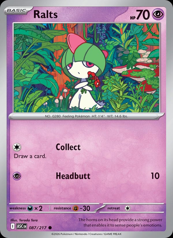Ralts, ME: Ascended Heroes · 087/217