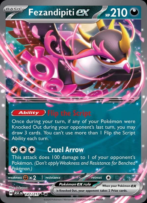 Fezandipiti ex, ME: Ascended Heroes · 142/217