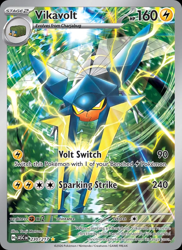 Vikavolt, ME: Ascended Heroes · 230/217