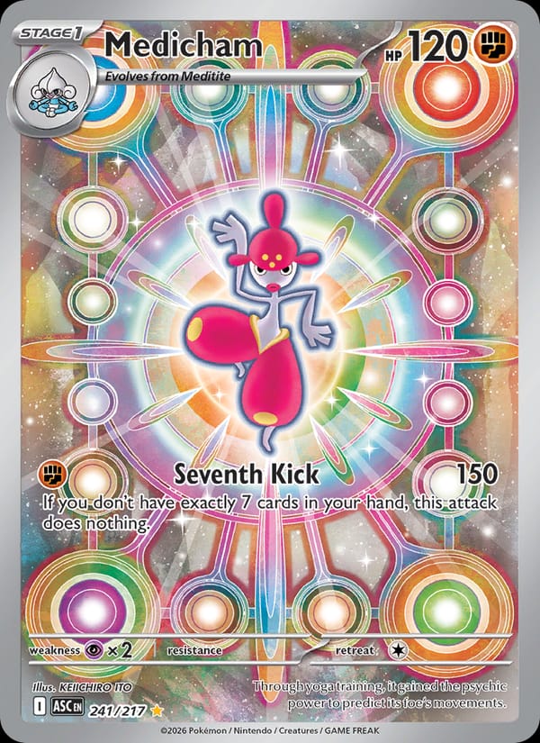Medicham, ME: Ascended Heroes · 241/217