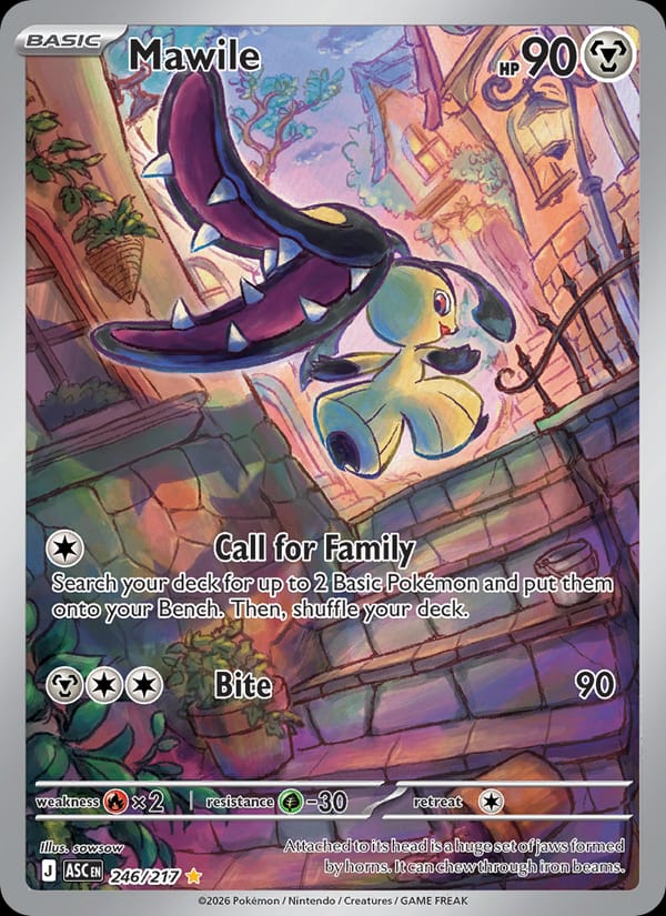 Mawile, ME: Ascended Heroes · 246/217