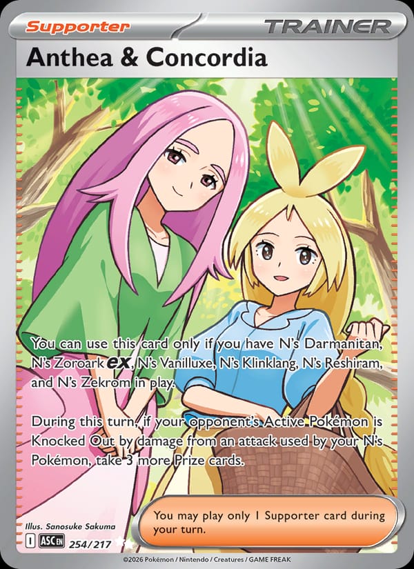 Anthea & Concordia, ME: Ascended Heroes · 254/217