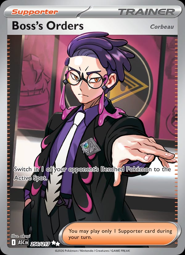 Boss's Orders, ME: Ascended Heroes · 256/217