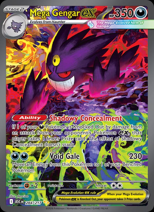 Mega Gengar ex, ME: Ascended Heroes · 284/217