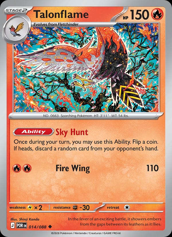 Talonflame, ME03: Perfect Order · 014/088